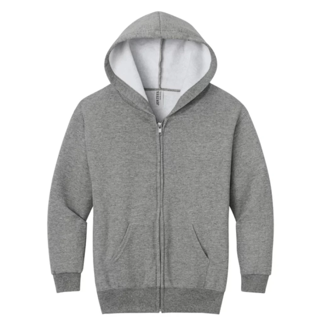 Jerzees® Youth NuBlend® Full-Zip Hooded Sweatshirt